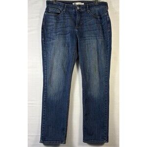 Levi's Perfect Waist 525 Straight Jeans Women's  Blue Denim Size 14Petite